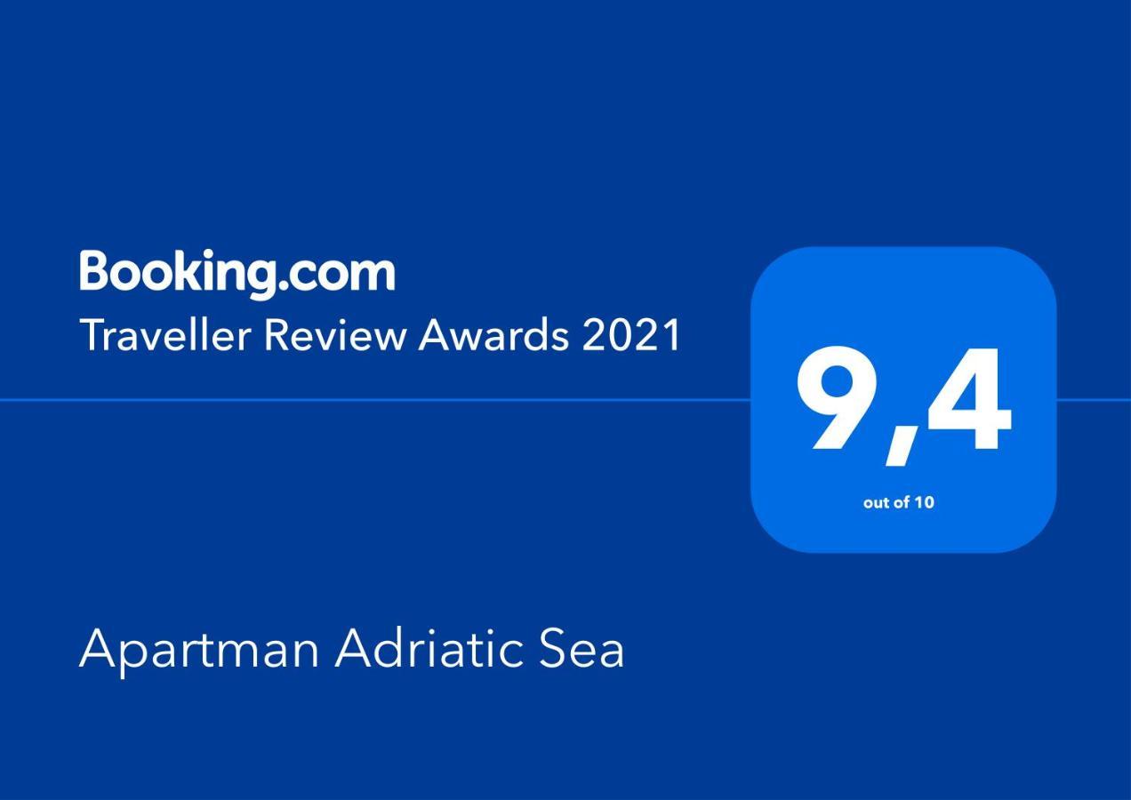 Apartman Adriatic Sea Проманья Экстерьер фото